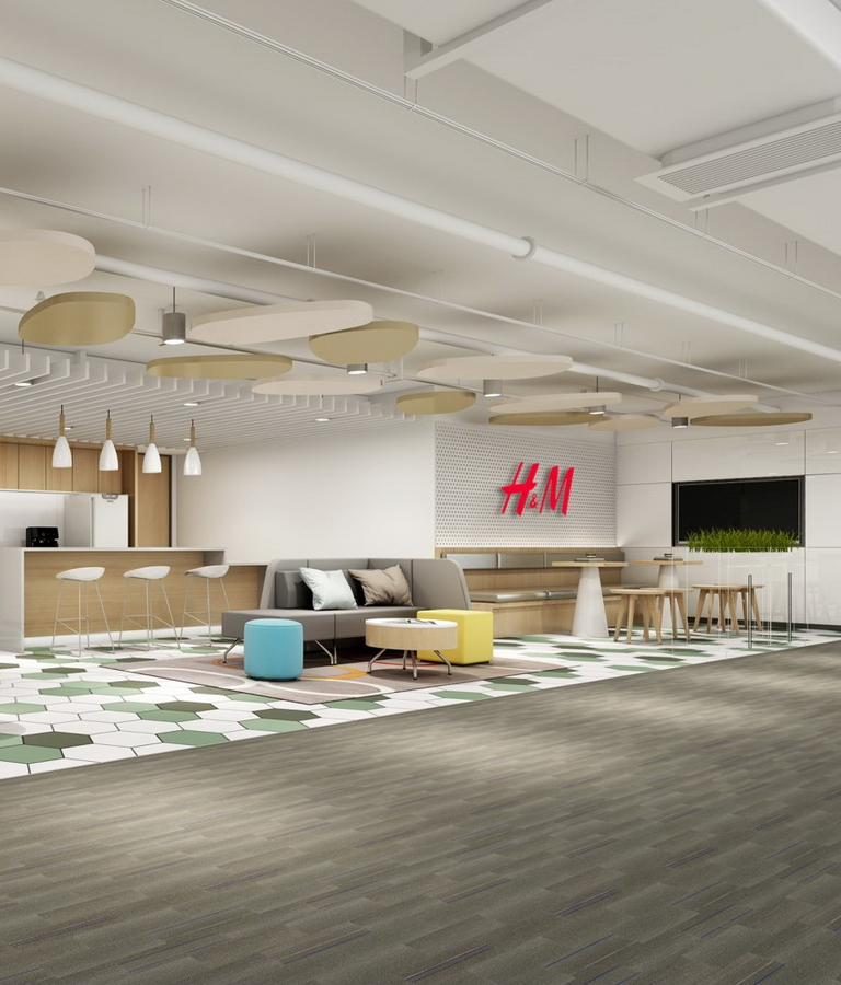 H&M辦公空間設計 休閑座談區-pc